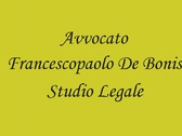 Studio Legale - Avvocato Francescopaolo De Bonis