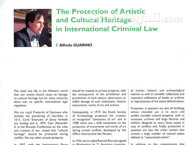 Articolo Juriste international