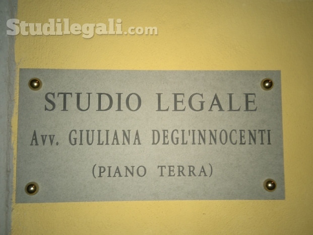  Studio Legale Avv. Giuliana Degl'Innocenti 