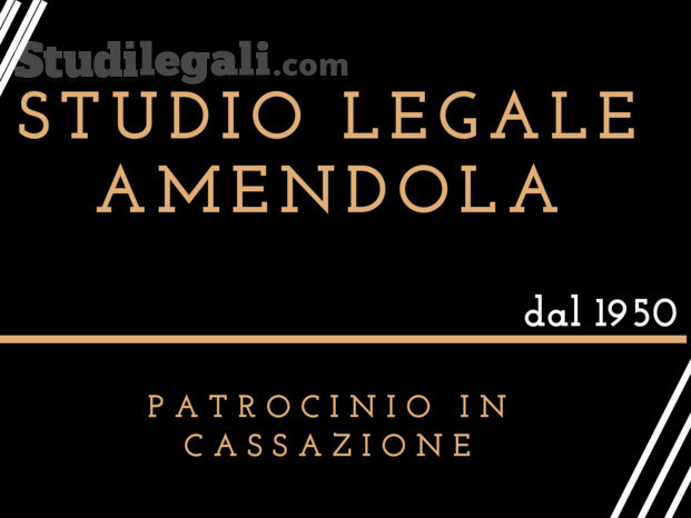 Studio Legale Amendola patrocinio in Cassazione